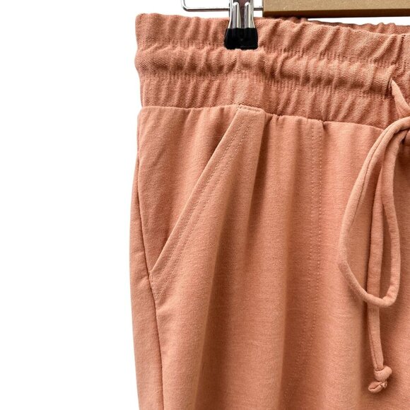 Free People Movement Sunny Joggers Sweatpants‎ Sunbaked Drawstring Waist Women M - Picture 7 of 15